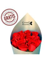 RAMO GLAM SILVER 12 ROSAS + ¡GRATIS 12 ROSAS!