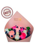 RAMO PINK 9 ROSAS + ¡GRATIS 9 ROSAS!