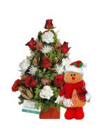 ARBOLITO NAVIDEÑO ESPECIAL + ¡GRATIS! MUÑECO GALLETA DE JENGIBRE