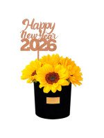 GLAM GIRASOLES - HAPPY NEW YEAR