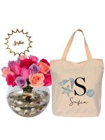 PECERA SOL Y MAR (PERSONALIZABLE) + ¡GRATIS! BOLSO PLAYERO PERSONALIZABLE