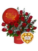 LUXURY TE AMO + ¡GRATIS! BOMBONES FERRERO ROCHER CORAZÓN