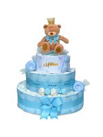 TORTA PAÑALES NIÑO (PERSONALIZABLE)