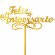TOPPER FELIZ ANIVERSARIO