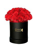 LUXURY BOX (NEGRA) - 24 ROSAS