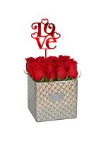 GLAM GOLD LOVE (12 ROSAS)