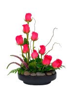 COLECCIÓN ZEN  - IKEBANA ROSAS