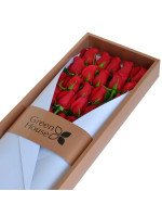 CAJA GLAM GOLD 24 ROSAS