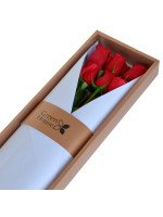 CAJA GLAM GOLD 6 ROSAS