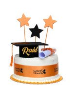 TORTA GRADUACIÓN (PERSONALIZABLE)