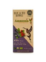 CHOCOLATE AMAZONIA (BLUE & RED BERRIES) - BARRA 90 GR.