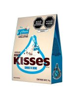 CHOCOLATES KISSES HERSHEY´S COOKIES ´N´ CREME (74 GR.)