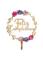 TOPPER FELIZ CUMPLEAÑOS (ESPECIAL)