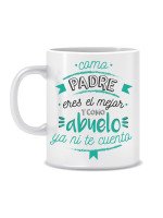 TAZA "MEJOR PADRE Y ABUELO"