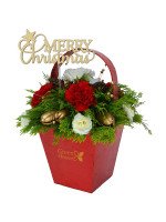 CESTA MERRY CHRISTMAS