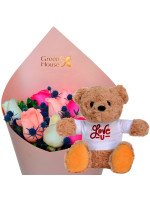 RAMO PINK + ¡GRATIS! PELUCHE TEDDY LOVE YOU