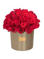 ARREGLO GLAM GOLD 36 ROSAS
