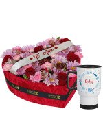 CORAZON TE AMO + ¡GRATIS! MUG VIAJERO INVIERNO (PERSONALIZABLE)